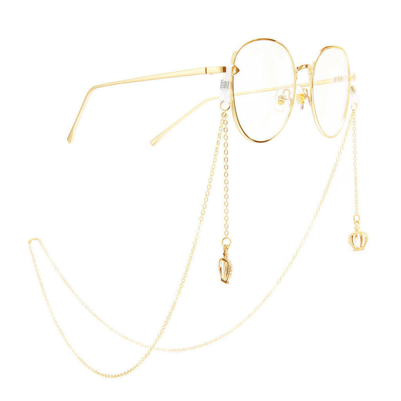 Anti-Slip Eyewear Landyard Eyeglass Necklace Cord Chain Retainer Holder Rope