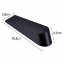 4 Pack Door Stop Wedges, Rubber Non-Scratching Door Stoppers for Home and O