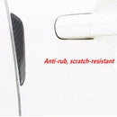 4x Anti-collision Trim Carbon Fiber Car Door Edge Guard Strip Protector Bumper U