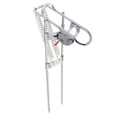 2X  Automatic Double Spring Angle Rod Pole Bracket Fishing Rod Holder
