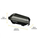 Bicycle Front Frame Waterproof Bag Cycling Bike Tube Pouch Holder Saddle Pannier