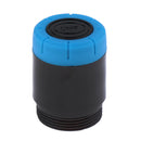 2 Pcs Battery Screw On Cup Cover for Wireless Microphone Mic Black&Blue