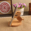 Wood Universal Cell Phone Desktop Stand Holder For Phone Tablet- Cute Horse
