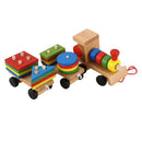 baby Wooden Train Educational toys