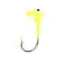 50pcs Mix Lead Round Jigs Head Fishing Lures Baits Jig Hook Fish Tackle