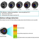 DC 12V Car Motorcycle Boat LED Digital Voltmeter Panel Volt Meter Monitor Ga Ew