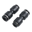 7Pcs Air Pneumatic 6mm to 4mm Straight Push in Connectors Quick Fittings