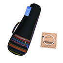 21inch Soprano Ukulele Padded Bag+Nylon Strings For Ukulele Uke Accessories