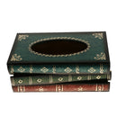 Desktop Wooden Tissue Box Napkin Cube For Home Bedroom Office Toilet