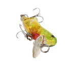 1.57inch 3.5g Locust Lure Bait Swimbait Fishing Gear Crankbait Treble Hook