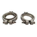 44mm Stainless Steel Flange / V Clamp Set For WASTEGATE Tial V-band Kit
