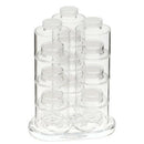 6Pcs/Set Spice Jar Pepper 12 Spice Jar Spice Tower Rotating Design Spice Ja