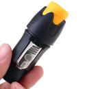Speakon Connectors NL4FC 4 Pole Plug Male Speaker Audio  Cable connect_