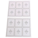 60Pcs/set A Little Something for You Cake Packaging Sealing Label Kraft StiSEAU