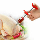 Marinade Injector Flavor Syringe Cook Meat Poultry Turkey Chicken BBQ 1pc