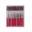 Nail Electric Drill Bits Sanding Bands File Set Filing Pedicure Manicure ToolME