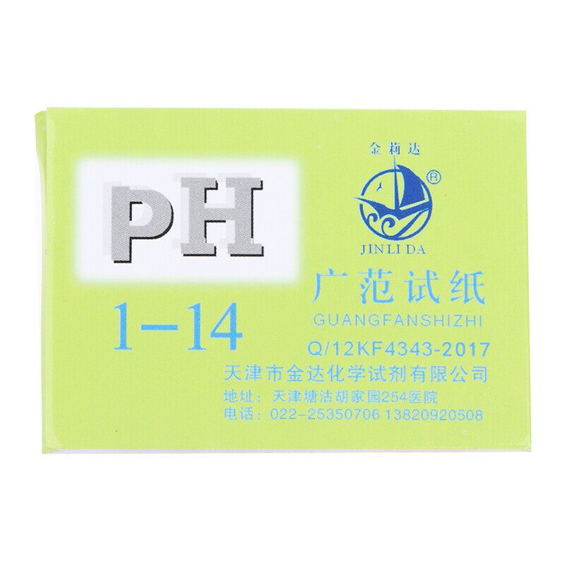 1-14 PH Litmus Paper PH Water Cosmetics Soil Test Strips With Control S Ew