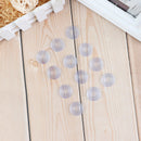 100pcs Furniture Glass Table Mat Non-Slip Insulating Silicon Soft Rubber Gask.â„–[