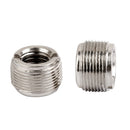 2 Microphone MIC Stand Screw Thread Adapter 3/8" to 5/8" Converter Connector
