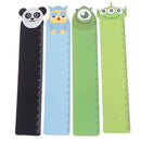 Straight Ruler School Supplies Animal Plastic Bendable Ruler Measuring Ruler ME