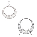 2 Pieces Iron Frame Succulent Metal Planter Iron Box Romantic Flower Pot