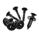 100pcs Car Bumper Fenders Auto Fastener Clip for Plate Fixed Clamp Rivet