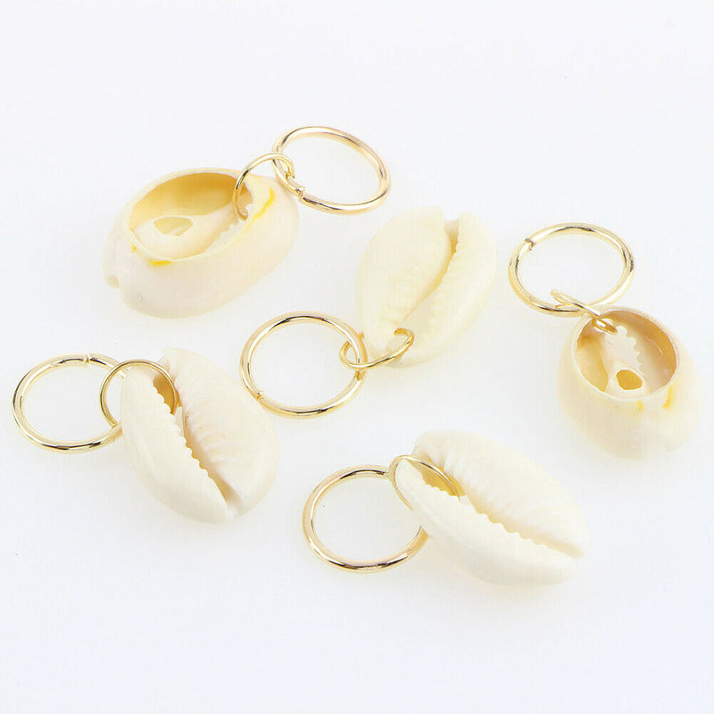 80Pcs Metal Cuffs DIY Jewelry Pendants Stars Tubes Hair Braid Set Loops Rings