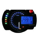 New LCD Digital Backlight Motorcycle Odometer Speedometer Tachometer MPH Ga