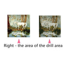 Full Drill Horse 5D Diamond Painting Kit for Cross Stitch Arts Craft 30x30cm