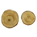 140 Pieces Assorted Wooden Slices Wooden Pieces Wooden Pendants Ornament