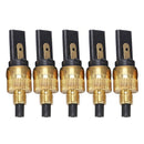 5 X 6Mm Copper Motorcycle Brake Light Tail Light Front Rear Brake Clutch Sw Y7A6