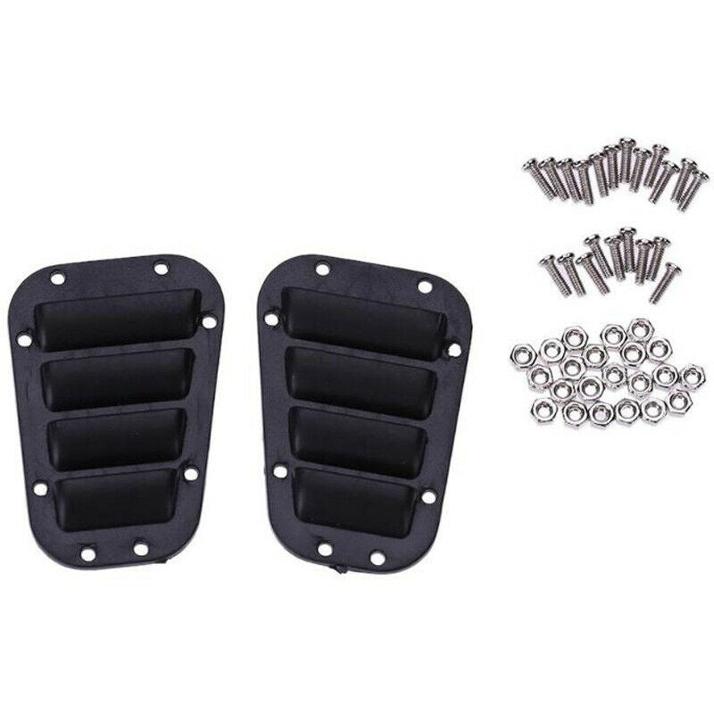 1Set for TRX4 Black Plastic Intake Grille Cover for 1/10 RC Crawler TR Inta K1G9