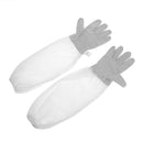 1pc Protective Beekeeping Suit Safe Gloves Veil Hood Full Body Bite Protection