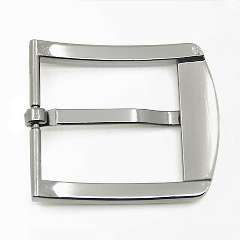 Mens Alloy Single Prong Rectangular Belt Buckle Metal Pin Buckle Replacement