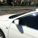 Car Square Side View Flat Mirror Black Wide Angle Rear Mirrors Side Rear Vi