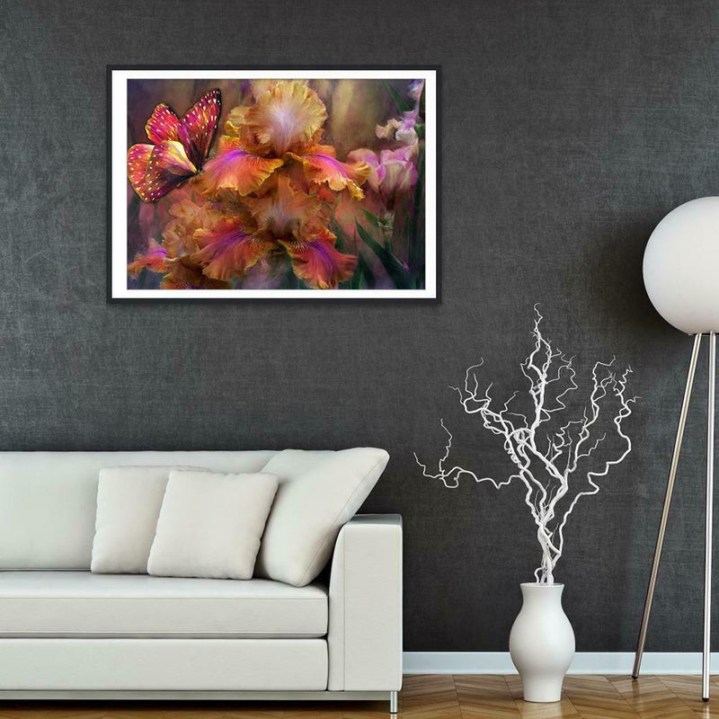 5D DIY Full Drill Diamond Painting Flower Embroidery Mosaic Craft Kit Decor