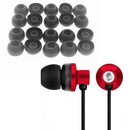 Comfortable Universal Earphones Replacement Silicone EARBUD Tips Covers 20pME