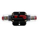 2PCS 12V-24V Car Audio Inline Manual Reset Circuit Breaker Fuse Switch 100A