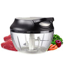 Powerful Manual Meat Grinder Mixer Blender Chop Fruit Vegetable Nuts Shredders