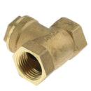 DN15 One Way Swing Check Valve, Female Thread, Brass Material, 1/2 Inch