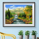5D DIY Full Drill Diamond Painting Scenery Cross Stitch Mosaic Craft Kits