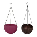 2pcs Creative Plastic Flowerpot Wall Hanging Basket Indoor Outdoor Landscape