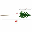Tropical Palm Leaves for Hawaiian Luau Party Decoration Plants Supplies 4 C
