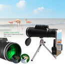 Monocular 50X60 Zoom Optical HD Lens Telescope + Tripod + Clip For Cell Phone