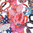 10Pcs Mixed Rabbit Ear Hair Tie Bands Japan Korean Style Ponytail Holder Gift,a