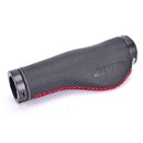 1Pair Bike Handlebar Fiber Leather Mountain Bike Grips Non-slip Lock For Bic_kz