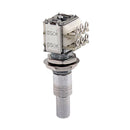 Guitar Mini Dual Pots Stacked Potentiometer W/ Center Detent B50K