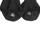 Nonslip Bamboo Fiber Socks Cotton Ankle Boat Low-cut Black A