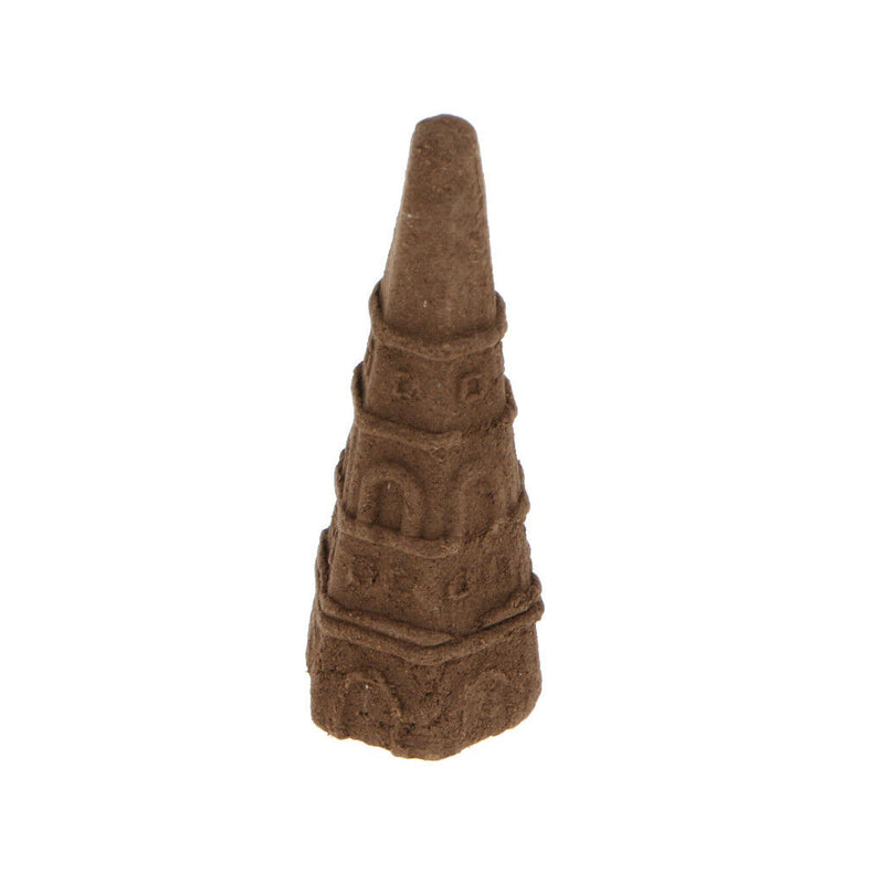 Natural Smoke Tower Cone Backflow Incense for Yoga Meditation Home Office