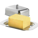 Stainless Steel Butter Cheese Dish Serving Tray Storage Container with New HPM